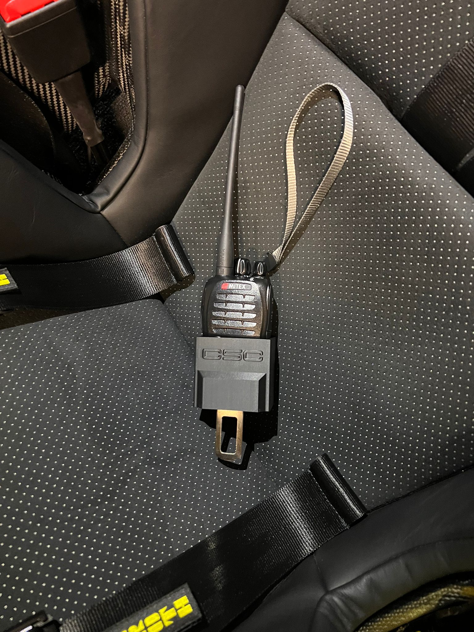 Seatbelt Mitex Walkie Talkie Holder - Image 2