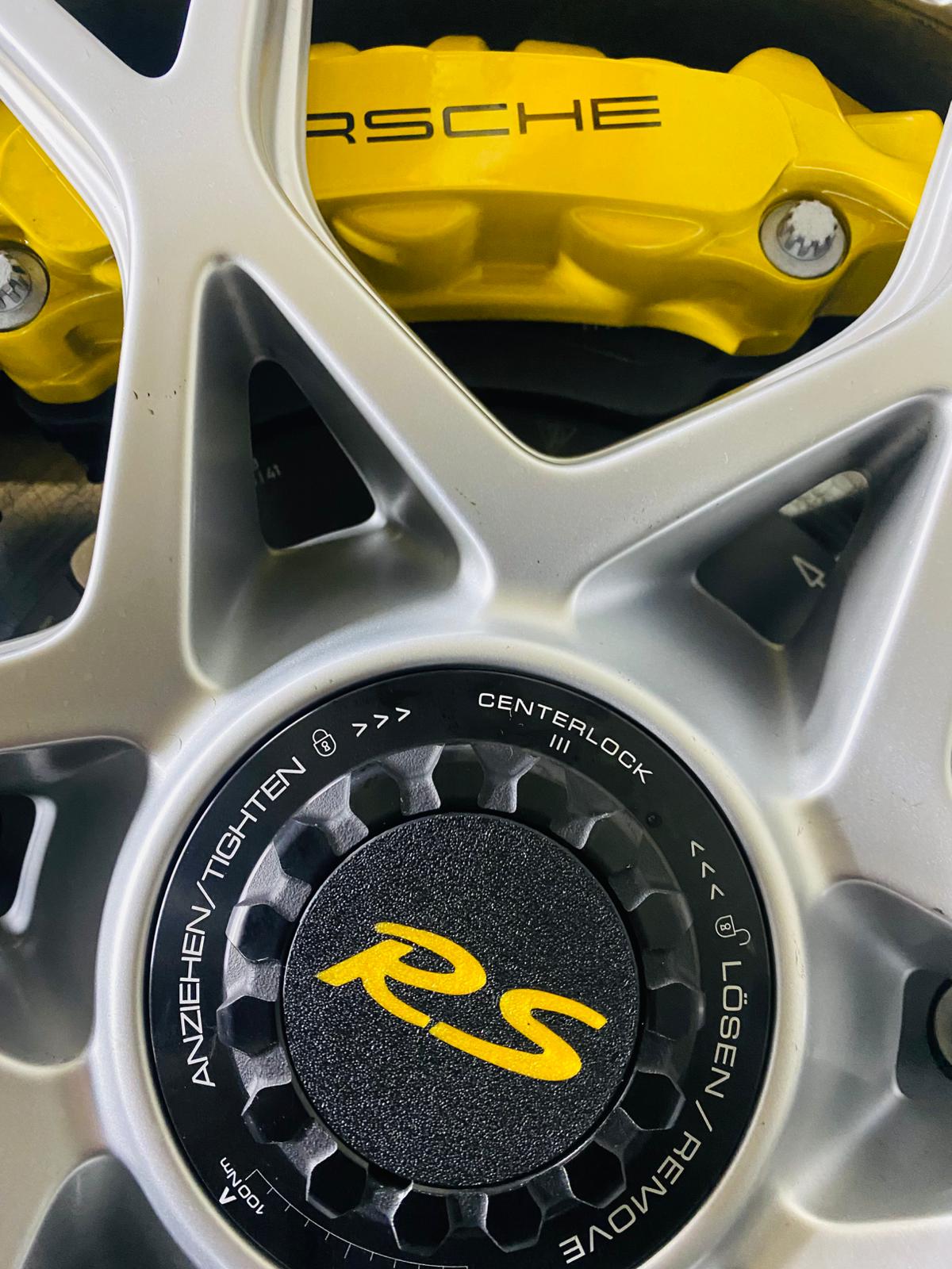 Porsche Centre Lock Cover Caps