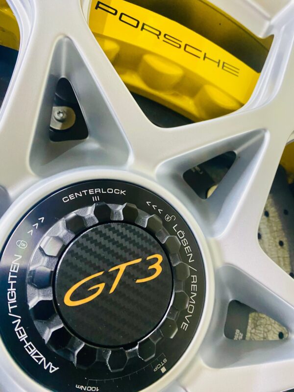Porsche Carbon Look Centre Lock Cover Caps - Image 2