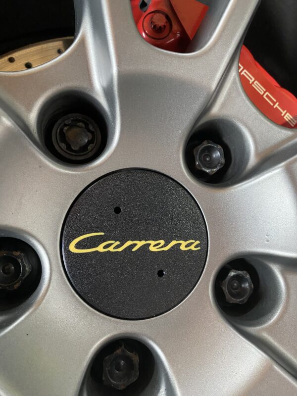 Porsche Cast Look 76mm Hub Cap - Image 3