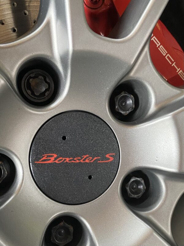 Porsche Cast Look 76mm Hub Cap - Image 2