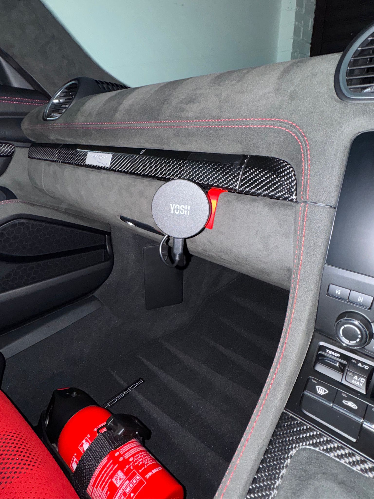 Porsche 991 718 981 MagSafe Wireless Phone Mount And Charger - Image 2
