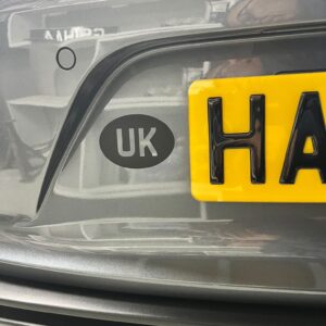 UK See Through Country Identifier Decals