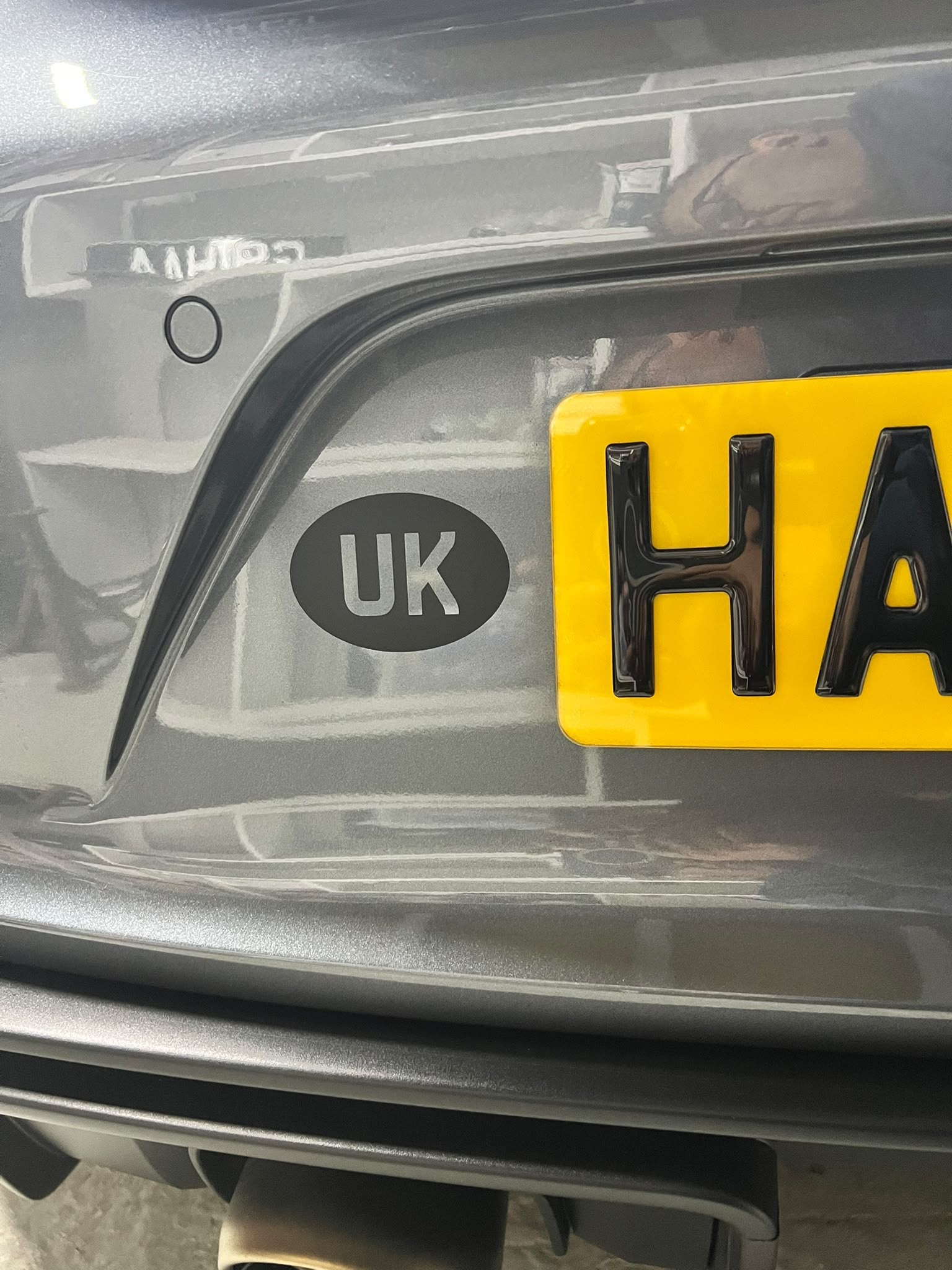 UK See Through Country Identifier Decals